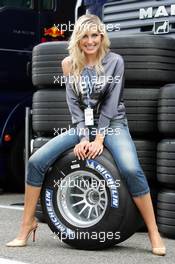 27.07.2006 Hockenheim, Germany,  Sophie Gassmann, Red Bull Formula Unas Girl Girls Lady Ladies Women Babe Babes Chick Chicks - Formula 1 World Championship, Rd 12, German Grand Prix, Thursday