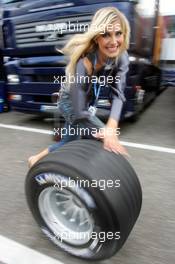 27.07.2006 Hockenheim, Germany,  Sophie Gassmann, Red Bull Formula Unas Girl Girls Lady Ladies Women Babe Babes Chick Chicks - Formula 1 World Championship, Rd 12, German Grand Prix, Thursday