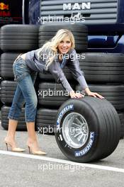 27.07.2006 Hockenheim, Germany,  Sophie Gassmann, Red Bull Formula Unas Girl Girls Lady Ladies Women Babe Babes Chick Chicks - Formula 1 World Championship, Rd 12, German Grand Prix, Thursday