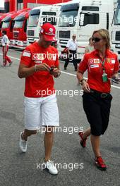 27.07.2006 Hockenheim, Germany,  Michael Schumacher (GER), Scuderia Ferrari - Formula 1 World Championship, Rd 12, German Grand Prix, Thursday