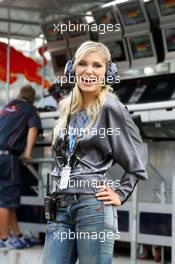 27.07.2006 Hockenheim, Germany,  Sophie Gassmann, Red Bull Formula Unas Girl Girls Lady Ladies Women Babe Babes Chick Chicks - Formula 1 World Championship, Rd 12, German Grand Prix, Thursday