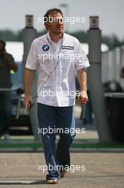 27.07.2006 Hockenheim, Germany,  Jacques Villeneuve (CDN), BMW Sauber F1 Team - Formula 1 World Championship, Rd 12, German Grand Prix, Thursday