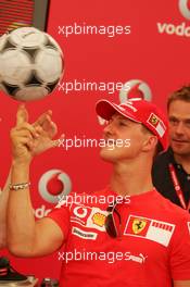 27.07.2006 Heidelberg, Germany,  Michael Schumacher (GER), Scuderia Ferrari - Vodafone Racing DJ's Event - Formula 1 World Championship, Rd 12, German Grand Prix, Thursday