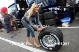 27.07.2006 Hockenheim, Germany,  Sophie Gassmann, Red Bull Formula Unas Girl Girls Lady Ladies Women Babe Babes Chick Chicks - Formula 1 World Championship, Rd 12, German Grand Prix, Thursday