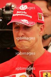 27.07.2006 Heidelberg, Germany,  Michael Schumacher (GER), Scuderia Ferrari - Vodafone Racing DJ's Event - Formula 1 World Championship, Rd 12, German Grand Prix, Thursday