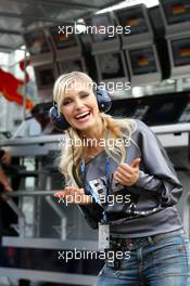 27.07.2006 Hockenheim, Germany,  Sophie Gassmann, Red Bull Formula Unas Girl Girls Lady Ladies Women Babe Babes Chick Chicks - Formula 1 World Championship, Rd 12, German Grand Prix, Thursday