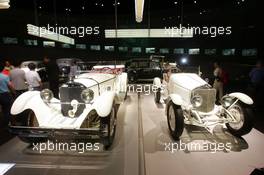 26.07.2006 Stuttgart, Germany,  Historical cars in the Mercedes-Benz museum in Stuttgart. - DaimlerChrysler / Mercedes Media warm up - Formula 1 World Championship, Rd 12, German Grand Prix, Wednesday