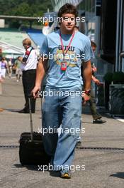 26.07.2006 Hockenheim, Germany,  Fernando Alonso (ESP), Renault F1 Team, Portrait - Formula 1 World Championship, Rd 12, German Grand Prix, Wednesday