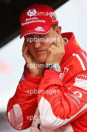 04.08.2006 Budapest, Hungary,  Michael Schumacher (GER), Scuderia Ferrari - Formula 1 World Championship, Rd 13, Hungarian Grand Prix, Friday Practice