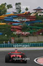 04.08.2006 Budapest, Hungary,  Michael Schumacher (GER), Scuderia Ferrari, 248 F1 - Formula 1 World Championship, Rd 13, Hungarian Grand Prix, Friday Practice