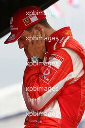 04.08.2006 Budapest, Hungary,  Michael Schumacher (GER), Scuderia Ferrari - Formula 1 World Championship, Rd 13, Hungarian Grand Prix, Friday Practice