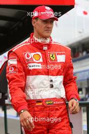 04.08.2006 Budapest, Hungary,  Michael Schumacher (GER), Scuderia Ferrari - Formula 1 World Championship, Rd 13, Hungarian Grand Prix, Friday Practice