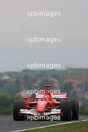 04.08.2006 Budapest, Hungary,  Michael Schumacher (GER), Scuderia Ferrari, 248 F1 - Formula 1 World Championship, Rd 13, Hungarian Grand Prix, Friday Practice