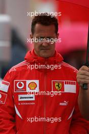 06.08.2006 Budapest, Hungary,  Michael Schumacher (GER), Scuderia Ferrari - Formula 1 World Championship, Rd 13, Hungarian Grand Prix, Sunday