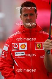 06.08.2006 Budapest, Hungary,  Michael Schumacher (GER), Scuderia Ferrari - Formula 1 World Championship, Rd 13, Hungarian Grand Prix, Sunday