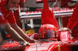 08.09.2006 Monza, Italy,  Michael Schumacher (GER), Scuderia Ferrari - Formula 1 World Championship, Rd 15, Italian Grand Prix, Friday Practice