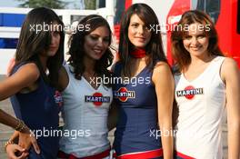 08.09.2006 Monza, Italy,  Girls in the paddock - Formula 1 World Championship, Rd 15, Italian Grand Prix, Friday
