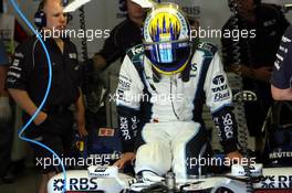 08.09.2006 Monza, Italy,  Nico Rosberg (GER), WilliamsF1 Team - Formula 1 World Championship, Rd 15, Italian Grand Prix, Friday Practice