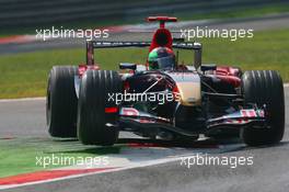 08.09.2006 Monza, Italy,  Vitantonio Liuzzi (ITA), Scuderia Toro Rosso, STR01 - Formula 1 World Championship, Rd 15, Italian Grand Prix, Friday Practice