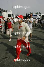 08.09.2006 Monza, Italy,  Felipe Massa (BRA), Scuderia Ferrari - Formula 1 World Championship, Rd 15, Italian Grand Prix, Friday