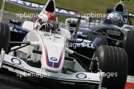 08.09.2006 Monza, Italy,  Robert Kubica (POL),  BMW Sauber F1 Team - Formula 1 World Championship, Rd 15, Italian Grand Prix, Friday Practice