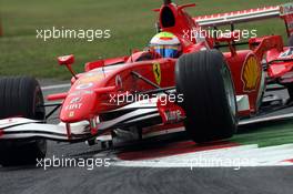 08.09.2006 Monza, Italy,  Felipe Massa (BRA), Scuderia Ferrari - Formula 1 World Championship, Rd 15, Italian Grand Prix, Friday Practice