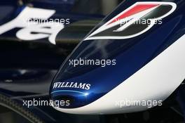 08.09.2006 Monza, Italy,  Williams F1, FW28 Nose - Formula 1 World Championship, Rd 15, Italian Grand Prix, Friday