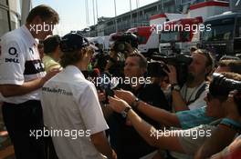 08.09.2006 Monza, Italy,  Sebastian Vettel (GER), Test Driver, BMW Sauber F1 Team - Formula 1 World Championship, Rd 15, Italian Grand Prix, Friday Practice