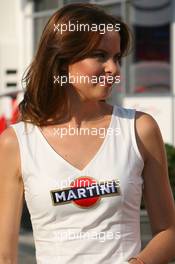 08.09.2006 Monza, Italy,  A girl in the paddock - Formula 1 World Championship, Rd 15, Italian Grand Prix, Friday