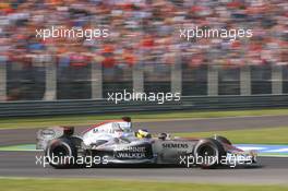 08.09.2006 Monza, Italy,  Pedro de la Rosa (ESP), McLaren Mercedes, MP4-21 - Formula 1 World Championship, Rd 15, Italian Grand Prix, Friday Practice