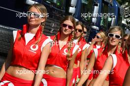 10.09.2006 Monza, Italy,  Grid girl - Formula 1 World Championship, Rd 15, Italian Grand Prix, Sunday Grid Girl