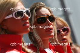 10.09.2006 Monza, Italy,  Grid girl - Formula 1 World Championship, Rd 15, Italian Grand Prix, Sunday Grid Girl