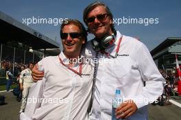 10.09.2006 Monza, Italy,  Michiel Mol (NED), future Director of Formula One Racing, Spyker and Spyker MF1 Racing and Victor R. Muller (NED), Chief Executive Officer of Spyker Cars N.V. and Spyker MF1 Racing - Formula 1 World Championship, Rd 15, Italian Grand Prix, Sunday Pre-Race Grid