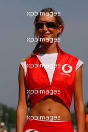 10.09.2006 Monza, Italy,  Grid girl - Formula 1 World Championship, Rd 15, Italian Grand Prix, Sunday Grid Girl