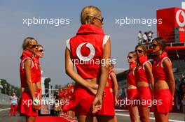 10.09.2006 Monza, Italy,  Grid girl - Formula 1 World Championship, Rd 15, Italian Grand Prix, Sunday Grid Girl