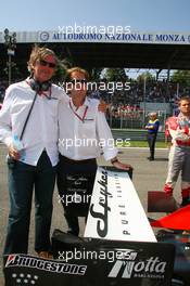 10.09.2006 Monza, Italy,  Victor R. Muller (NED), Chief Executive Officer of Spyker Cars N.V. and Spyker MF1 Racing and Michiel Mol (NED), future Director of Formula One Racing, Spyker and Spyker MF1 Racing - Formula 1 World Championship, Rd 15, Italian Grand Prix, Sunday Pre-Race Grid