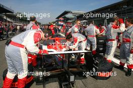 10.09.2006 Monza, Italy,  Spyker MF1 Racing, Toyota M16 - Formula 1 World Championship, Rd 15, Italian Grand Prix, Sunday Pre-Race Grid