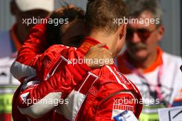 10.09.2006 Monza, Italy,  Michael Schumacher (GER), Scuderia Ferrari - Formula 1 World Championship, Rd 15, Italian Grand Prix, Sunday Podium