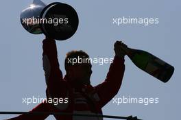 10.09.2006 Monza, Italy,  Michael Schumacher (GER), Scuderia Ferrari - Formula 1 World Championship, Rd 15, Italian Grand Prix, Sunday Podium