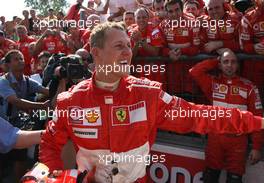 10.09.2006 Monza, Italy,  Michael Schumacher (GER), Scuderia Ferrari - Formula 1 World Championship, Rd 15, Italian Grand Prix, Sunday Podium