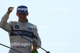 10.09.2006 Monza, Italy,  Robert Kubica (POL),  BMW Sauber F1 Team - Formula 1 World Championship, Rd 15, Italian Grand Prix, Sunday Podium