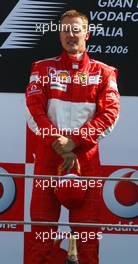 10.09.2006 Monza, Italy,  Michael Schumacher (GER), Scuderia Ferrari - Formula 1 World Championship, Rd 15, Italian Grand Prix, Sunday Podium