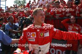 10.09.2006 Monza, Italy, Winner, Michael Schumacher (GER), Scuderia Ferrari, 248 F1 - Formula 1 World Championship, Rd 15, Italian Grand Prix, Sunday Podium