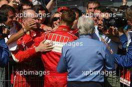 10.09.2006 Monza, Italy,  Michael Schumacher (GER), Scuderia Ferrari - Formula 1 World Championship, Rd 15, Italian Grand Prix, Sunday Podium