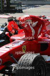 10.09.2006 Monza, Italy,  Michael Schumacher (GER), Scuderia Ferrari - Formula 1 World Championship, Rd 15, Italian Grand Prix, Sunday Podium