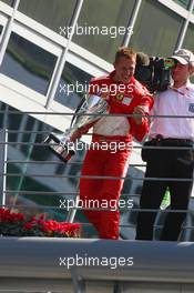 10.09.2006 Monza, Italy,  Michael Schumacher (GER), Scuderia Ferrari - Formula 1 World Championship, Rd 15, Italian Grand Prix, Sunday Podium