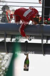 10.09.2006 Monza, Italy,  Michael Schumacher (GER), Scuderia Ferrari - Formula 1 World Championship, Rd 15, Italian Grand Prix, Sunday Podium