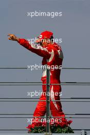 10.09.2006 Monza, Italy,  Michael Schumacher (GER), Scuderia Ferrari - Formula 1 World Championship, Rd 15, Italian Grand Prix, Sunday Podium