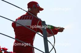 10.09.2006 Monza, Italy,  Michael Schumacher (GER), Scuderia Ferrari - Formula 1 World Championship, Rd 15, Italian Grand Prix, Sunday Podium