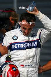 10.09.2006 Monza, Italy,  Robert Kubica (POL),  BMW Sauber F1 Team - Formula 1 World Championship, Rd 15, Italian Grand Prix, Sunday Podium